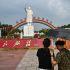 Imágenes muestran estatuas, murales y recuerdos de Mao Zedong en Nanjie y otras localidades de China vinculadas a la era maoísta.