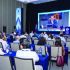 Olegario Vázquez Aldir, presidente de Grupo Vazol, en diálogo interactivo con médicos y especialistas del sector farmacéutico.