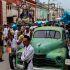 Creyentes de la Virgen de Regla (Yemaya, en la religión yoruba) participan en una procesión en La Habana, Cuba.