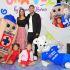 Piovi y su esposa Carolina celebran el cumpleaños de sus dos hijas