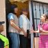 La jefa de Gobierno, Clara Brugada, encabeza el inicio del programa "Código 1: Policía en tu Calle" en la alcaldía Álvaro Obregón, acompañada por el secretario de Seguridad Ciudadana, Pablo Vázquez, y el alcalde Javier López Casarín.