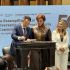 Se pusieron en circulación 300 mil timbres que honran los 50 años de la Procuraduría Federal del Consumidor.