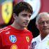 Charles Leclerc admitió su responsabilidad en el toque con Lewis Hamilton en Monza.