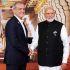 Masoud Pezeshkian, presidente de Irán y Narendra Modi, primer ministro de la India
