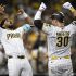 Gavin Sheets conectó un jonrón de dos carreras para encaminar la victoria de Padres sobre Cachorros en el segundo juego de la Serie de Comodines.