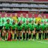 Foto grupal del conjunto FC Juárez Femenil antes de su partido contra Chivas Femenil.