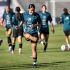 Rebeca Bernal durante un entrenamiento con la selección mexicana femenil.