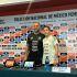 Pedro López y Jacqueline Ovalle ofrecieron conferencia de prensa en Aguascalientes
