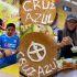 Gonzalo Piovi recibió una tostada personalizada del equipo cementero