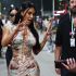 Kim Kardashian viajó de inmediato para llegar a la sprint y a la carrera del Gran Premio de Singapur junto a Lewis Hamilton.