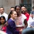 Claudia Sheinbaum Pardo participa en el diálogo con pueblos y comunidades indígenas y afromexicanas en Palacio Nacional, el 12 de octubre de 2026.