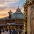 La celebración conmemora los primeros 50 años de la construcción de la nueva Basílica y el traslado de la imagen guadalupana a este recinto.