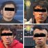 Los cuatro detenidos, de 25, 28, 31 y 38 años de edad, quedaron a disposición del Ministerio Público