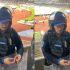 Policía es captada apoyando a Cruz Azul durante el partido ante Pumas en el Estadio Olímpico Universitario.