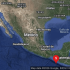 Sismo de magnitud 5.1 registrado a 149 kilómetros al suroeste de Ciudad Hidalgo, Chiapas, este sábado. Las autoridades descartaron daños y peligro de tsunami en las zonas costeras.