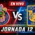 Clásico Chivas vs Tigres EN VIVO HOY | Liga MX Jornada 12 | Partido Completo