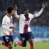 Ousmane Dembélé celebra su gol ante Racing de Estrasburgo antes de medirse al Barcelona en Champions League.