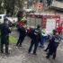 Los agentes policiales procedieron a acordonar la escena del incidente y solicitaron la intervención de los servicios periciales
