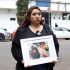 Nadia Valencia Flores lleva casi cuatro años exigiendo justicia por la muerte de su madre, Sandra Candelaria Flores Rentería.