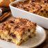 El bolillo duro se puede convertir en un delicioso postre con este budín de pan