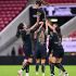 Chivas femenil durante el partido ante el Necaxa.