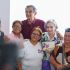 Américo Villarreal destacó la participación comunitaria como motor de la transformación social, mientras que María de Villarreal anunció un encuentro de los 12 polígonos de Lazos del Bienestar para fortalecer las redes de colaboración