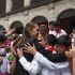 La Presidenta Claudia Sheinbaum, destacó durante la presentación del primer Concurso Nacional de Coros Escolares que la música transforma la vida de las niñas y los niños