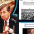 Imagen de Cuauhtémoc Cárdenas y capturas de noticias de su muerte en medio internacionales.