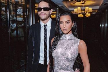 kim kardashian pete davidson
