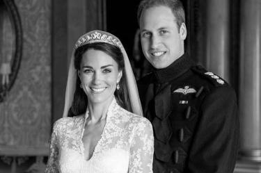 Kate Middleton y el príncipe William 