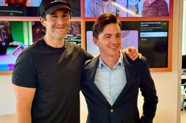 Josh Peck y Drake Bell ya se habían reencontrado.