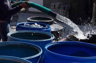 CDMX activa tandeo de agua en agosto