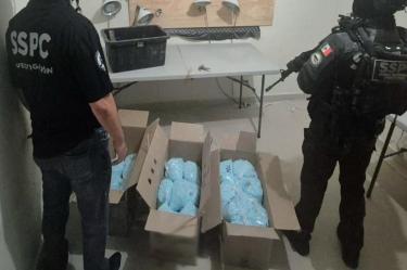 En el estado de Colima, donde fueron decomisados más de 270 kilogramos de fentanilo y detenidas siete personas