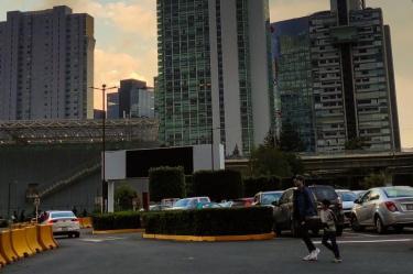 Panorámica de Santa Fé en CDMX.