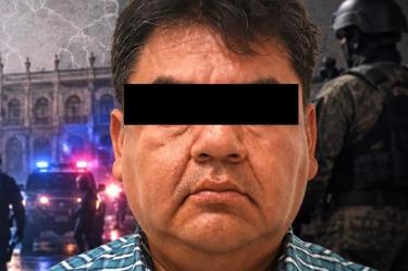 Dos hombres detenidos en Morelos aparecen en una composición editorial sobre la Operación Enjambre contra la extorsión