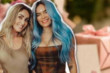 La colombiana sorprendió a Anahí con un regalo