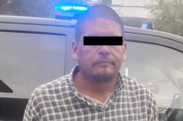 El detenido fue identificado como Bernardo C, de 45 años; el sujeto fue asegurado la tarde del martes al norponiente de la ciudad.