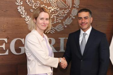El secretario de Seguridad y Protección Ciudadana (SSPC), Omar García Harfuch, sostuvo una reunión con Kaja Kallas, Alta Representante de la Unión Europea para Asuntos Exteriores y Política de Seguridad.
