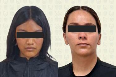 Ingrid y Wendy fueron detenidas en el municipio de Chimalhuacán y en la alcaldía Gustavo A. Madero, respectivamente