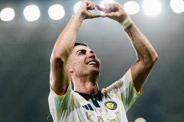 Cristiano agradeció a la afición del Al-Nassr