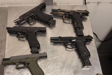 Armamento que iba a ser traficado a México