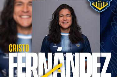 Cristo Fernández cumplió su sueño de ser jugador de futbol