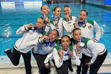 El equipo mexicano conquistó la medalla de plata en Pontevedra con una rutina de alta dificultad técnica