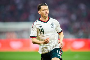 Álvaro Fidalgo comenzó su etapa en la Selección Mexicana con el número 19.