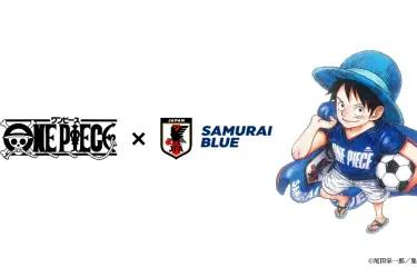 One Piece realizó una colaboración con al Selección de Japón