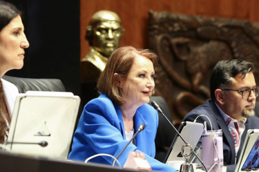 Integrantes de la Comisión Permanente del Congreso de la Unión, durante la reunión del pasado 21 de mayo.