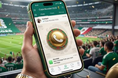 WhatsApp en modo Mundial 2026.