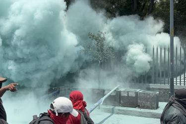 Se espera que las autoridades hagan una evaluación de los daños producto de los actos de violencia del magisterio nacional