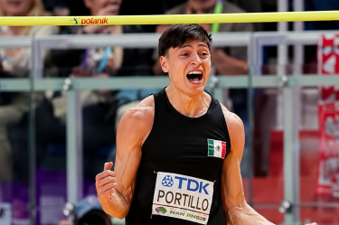 Portillo es el primer mexicano en conseguir una medalla en la Diamond League.