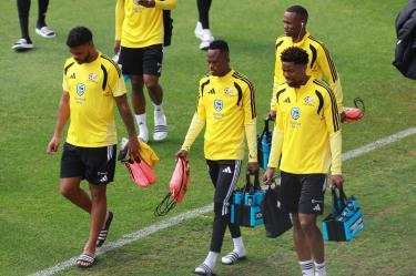 Sudáfrica no cerró de buena manera su preparación de cara al Mundial